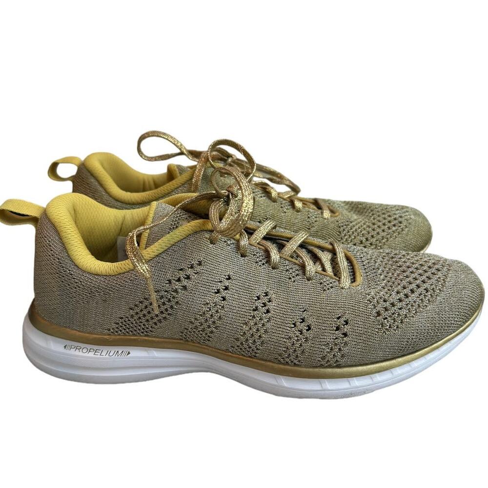 APL: Athletic Propulsion Labs Techloom 24k Pro Gold Women’s Running Sneakers